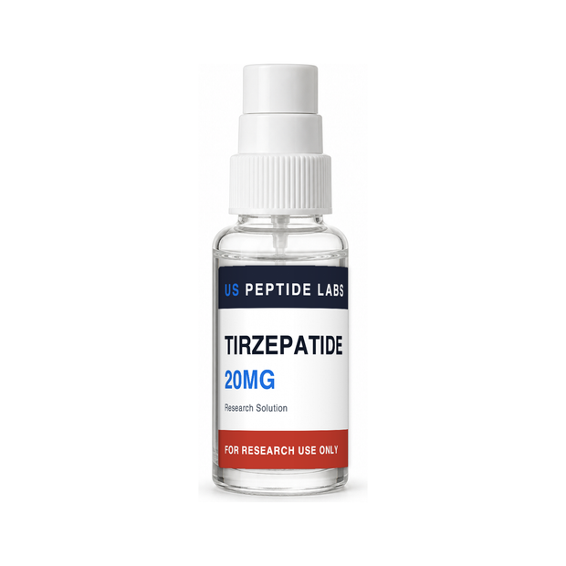 Tirzepatide Oral Spray — US Peptide Labs research vial
