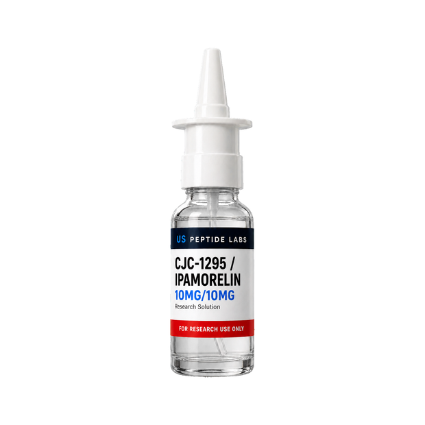 CJC-1295 / Ipamorelin Nasal Spray — US Peptide Labs research vial